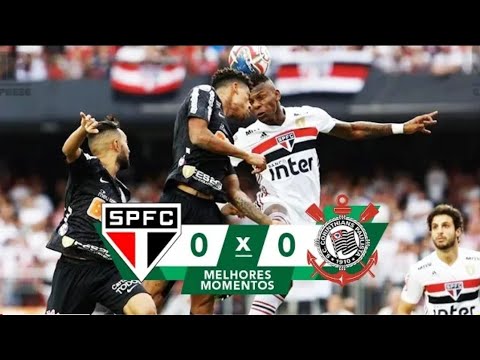 São Paulo 0 x 0 Corinthians (720p60) Melhores Momentos - Paulistão 2019 Primeira Final