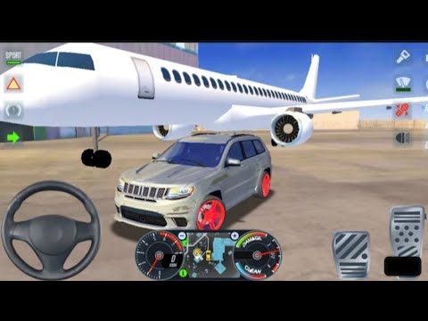 Taxi Sim 2020 🚗Jeep Suv driver intaxi game || Alpha simulator Gameplay