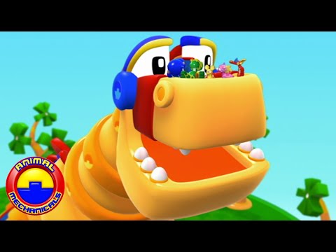 Animal Mechanicals: There's a problem on Dino Mountain | Cartoons for Kids