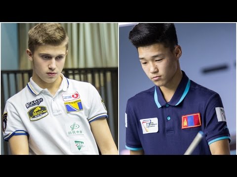 2016 Juniors World Championship 青少年世錦賽 - S. Pehlivanovic vs E. Temuujin