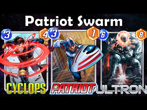 Dominate Rank with Ultron Patriot Combo! | Marvel Snap Pool 3