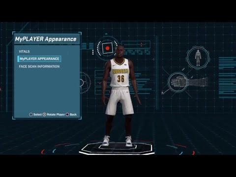 How to create Michael Jordan NBA 2k18