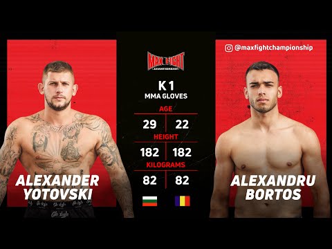 ALEXANDER YOTOVSKI VS ALEXANDRU BORTOS | MAX FIGHT 62