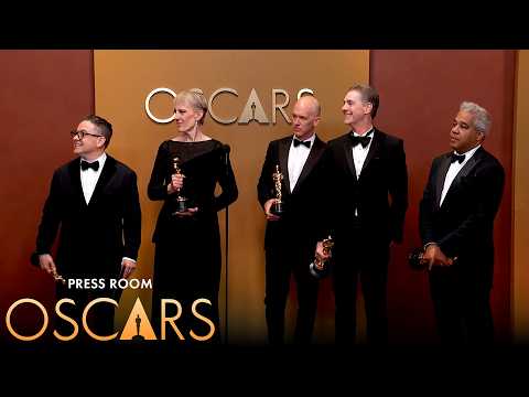 F1 Best Sound Press Room Speech | 98th Oscars (2026)