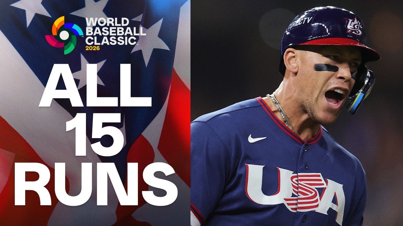 ALL THE RUNS! Team United States plates 15 runs in 2026 World Baseball Classic debut! 🇺🇸