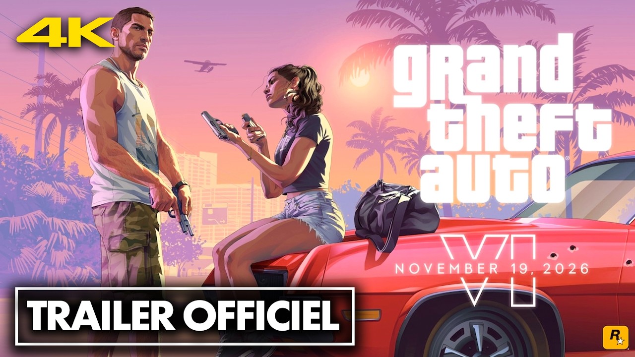 Grand Theft Auto VI: Le TRAILER de LANCEMENT en 4K ! 🔥