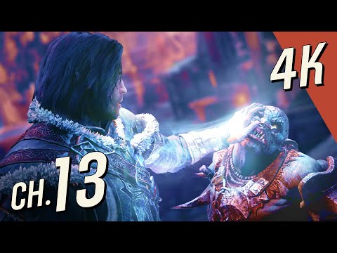 Middle-earth: Shadow of Mordor - [4K/60fps] (100%) Walkthrough Part 13 - Branding Warchiefs