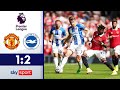 Groß mit Doppelpack | Manchester United - Brighton & Hove Albion 1-2 | Highlights - Premier League