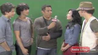 Demi Lovato &amp; Jonas Brothers Behind the Scenes Camp Rock 2 &quot;It&#39;s On&quot;