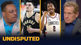 UConn beats Purdue to win back-to-back National Championships, Newton named MOP | NCAA | UNDISPUTED