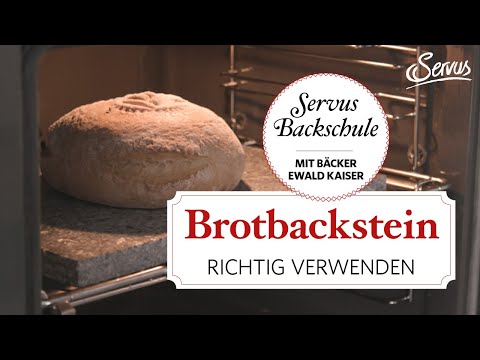 Brotbacken mit dem Brotbackstein