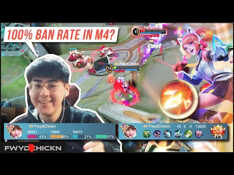 THIS HERO IS 100% PICK OR BANNED IN ALL MPLs AND M4 | Mobile Legends