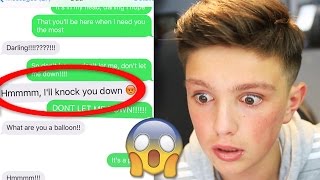 SONG LYRIC TEXT *PRANK* ON MY DAD!!! The Chainsmokers 'Don't Let Me Down' - HILARIOUS REACTION!