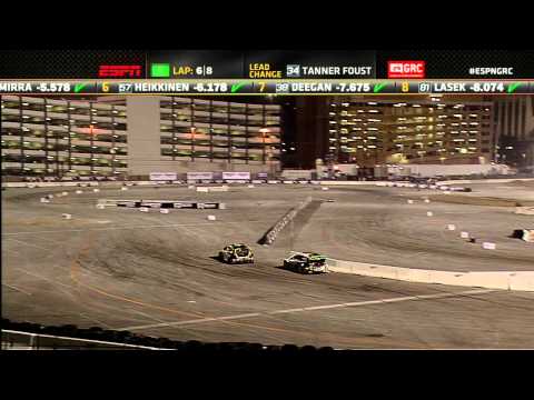 Lights on in Vegas for Foust