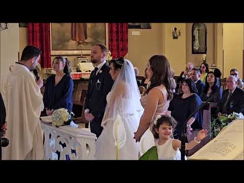 Chiesa Maria SS. Assunta Frattamaggiore NA5 giugno 2023 - Annacristina e Davide,  SPOSI