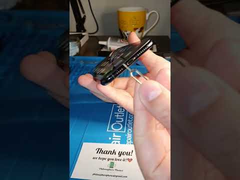 charging port clean #phonerepair