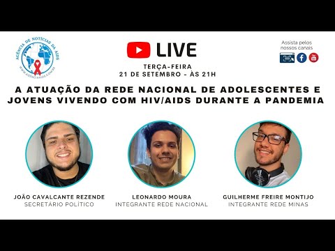 A atuação da Rede Nacional de Adolescentes e Jovens Vivendo com HIV/Aids durante a pandemia
