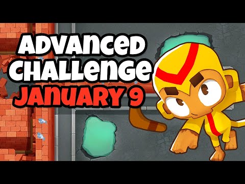 BTD6 Advanced Challenge | hardest round ever | 09.01.2023