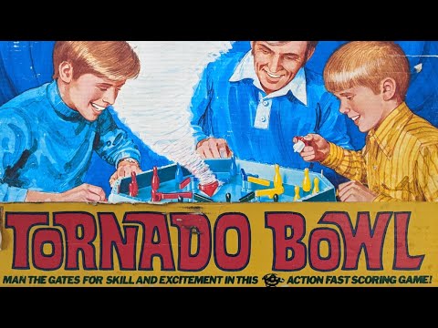 Board Game Archaeology #72 Tornado Bowl by Ideal (1971)