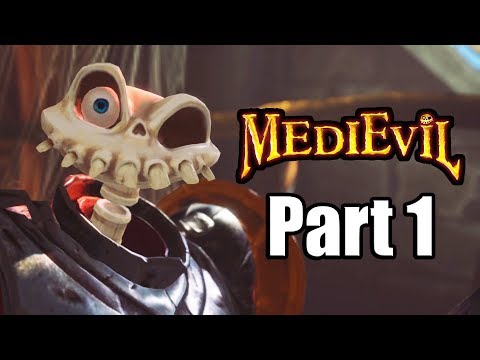 MEDIEVIL REMAKE (2019) Gameplay Walkthrough Part 1 PS4 PRO - No Commentary