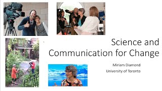 Miriam Diamond - Green Science Policy Science and Communication Strategy Workshop