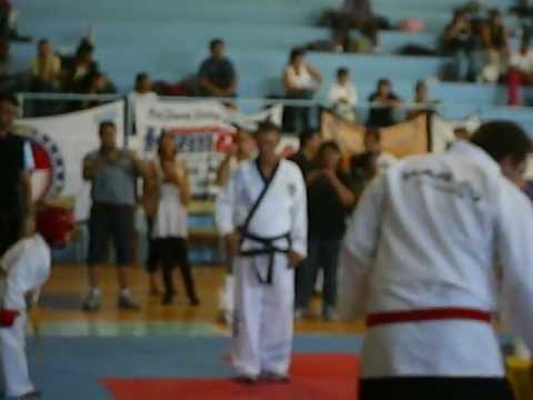 SPARRING GONZALO FERNANDEZ TAEKWONDO OIT TORNEO 2012