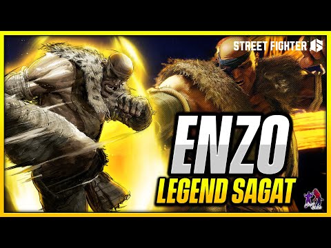 SF6 S3 ▰ ENZO Next Level Legend Sagat Dominance🔥 Street Fighter 6 High Level Gameplay
