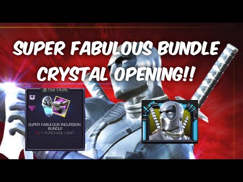 Super Fabulous Bundle Crystal Opening!! | 6-Star Platinumpool | Marvel Contest Of Champions