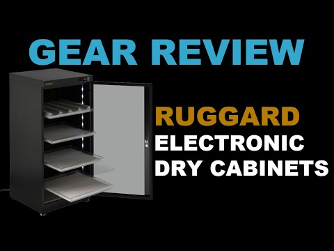 Digital Control Dry Cabinet Camera, Camera Lens Dehumidifying Dry Cabinet with Password Lock, LED Lights and Humidity Adjustment, Electronic Moisture-proof Box (20L) video review thumbnail