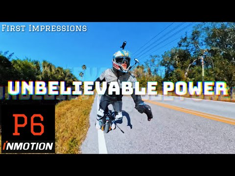 Riding the InMotion P6 for the First Time… I Was NOT Ready