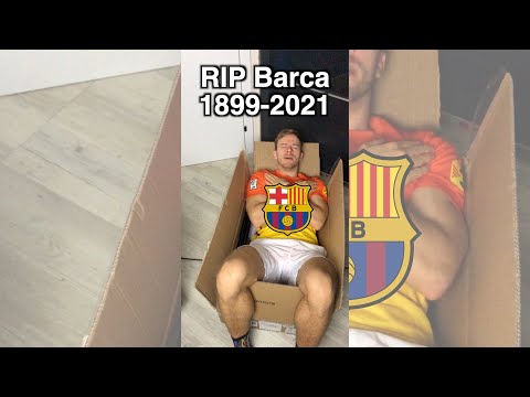 RIP FC Barcelona 1899-2021... 😢🙏 | #shorts