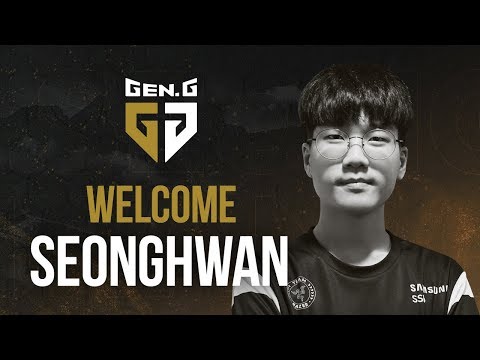Gen.G LoL's new Jungler, SeongHwan