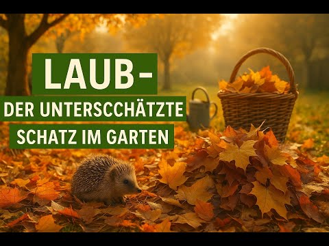 „Laub – der unterschätzte Schatz im Garten"