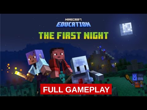Minecraft Education Hour of AI: The First Night Full Gameplay