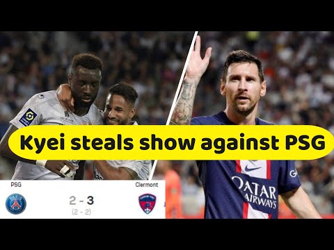 New Black Stars striker Grejohn Kyei scores winner in Messi's last game for PSG