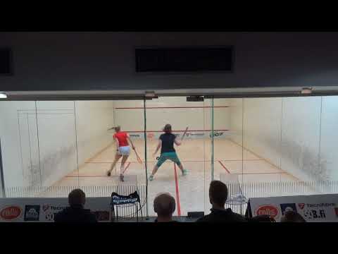 Rolls Open 2018: Emilia Korhonen ESRC - Birgit Coufal AUT