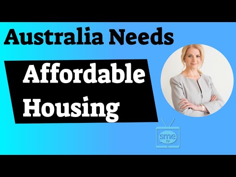 #AustralianRealEstate Needs #AffordableHousing & #Jobs Solutions w/ #PropertyInvestmemt #SMETVNews