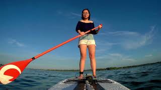 preview picture of video 'Tri An lake sunrise SUP tour | Stand up paddle | New year's day  1.1.2018'