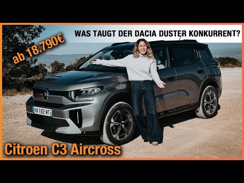 Citroen C3 Aircross (2025) Was taugt der Dacia Duster Konkurrent ab 18.790€? Review | Test | Hybrid