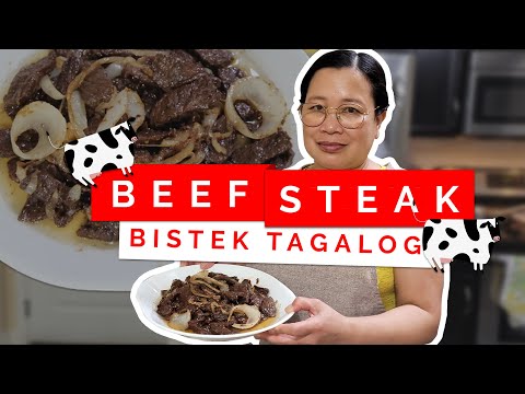 Filipino Style Beefsteak | Bistek Tagalog
