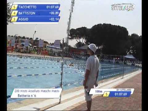 Serie 6 dei 200 Misti  Assoluti Maschi Master - 11 Memorial Andrea Bettiol