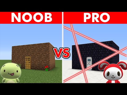 Maizen - Minecraft NOOB vs PRO: SAFEST VAULT BUILD CHALLENGE