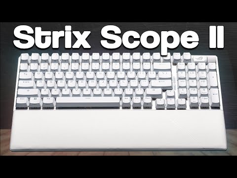 The Wireless Gaming Keyboard KING! | ASUS ROG STRIX SCOPE II 96