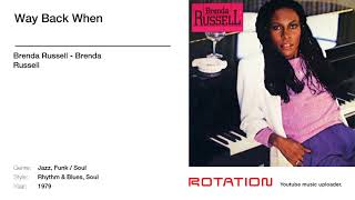 Brenda Russell - Way Back When