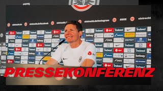 "Mit einem Lächeln nach Frankfurt zurückgekehrt" I Auftakt-Pressekonferenz mit Oliver Glasner