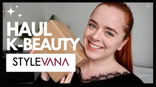 HAUL KBEAUTY STYLEVANA 🇰🇷 Livraison, Frais de douanes NON SPONSORISE