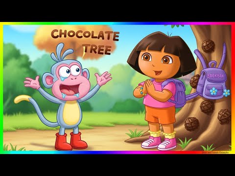 Dora Buji Tamil Story – Dora’s Chocolate Tree Adventure 🍫 | Dora The Explorer in Tamil