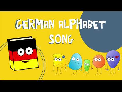 🇩🇪 German Alphabet song | Learn German for kids