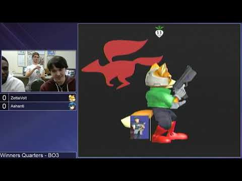 SSS 11.3 SSBM - ZettaVolt (Fox) vs. Ashanti (Marth, Falco) - Melee WQF