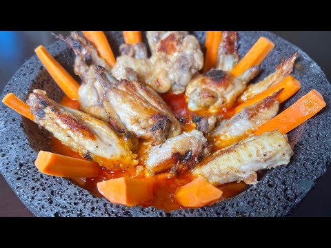 RECETA DE ALITAS DE POLLO NUNCA ANTES VISTA / COMO HACER ALITAS DE POLLO CON SU SALSA PASO A PASO